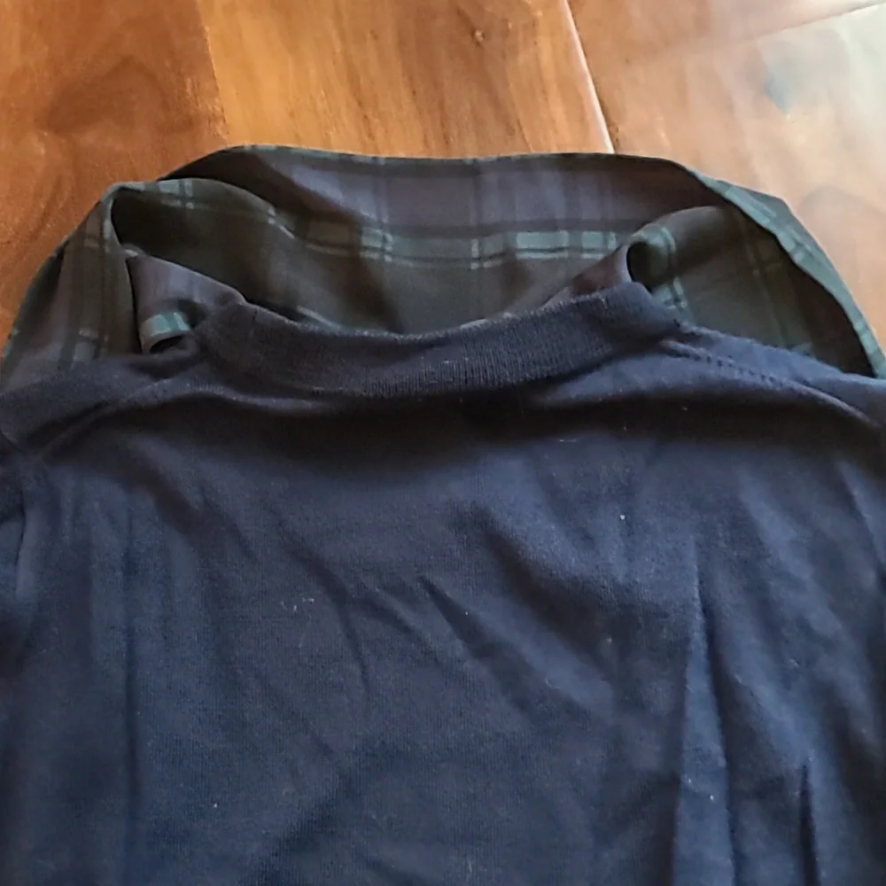 🎉Host Pick🎉 J Crew Merino mockneck sweater with tartan scarf tie - Picture 11 of 11